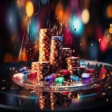 Tampilan awal togel.onl bernuansa neon